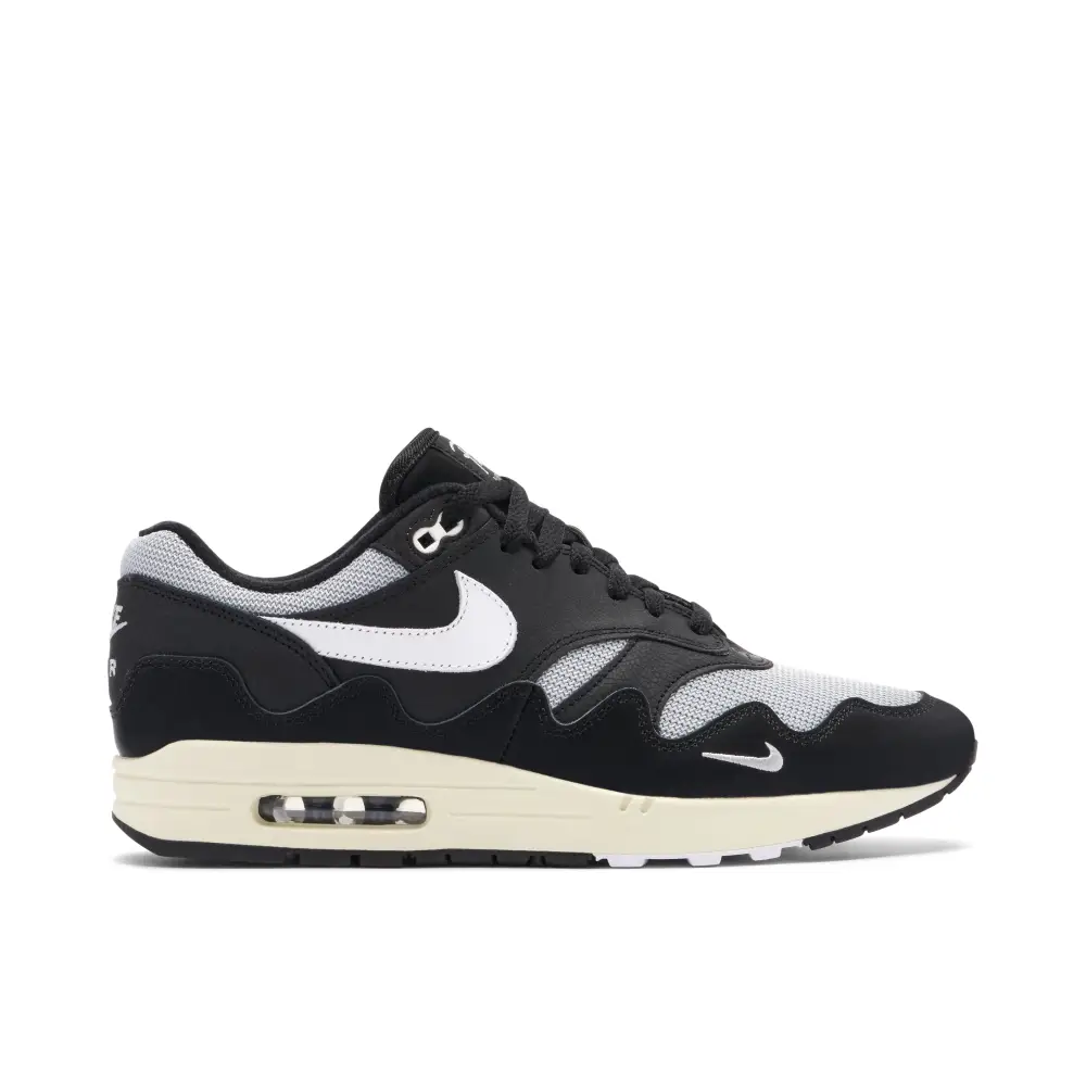 Patta x Nike Air Max 1 Black White (With Bracelet) 