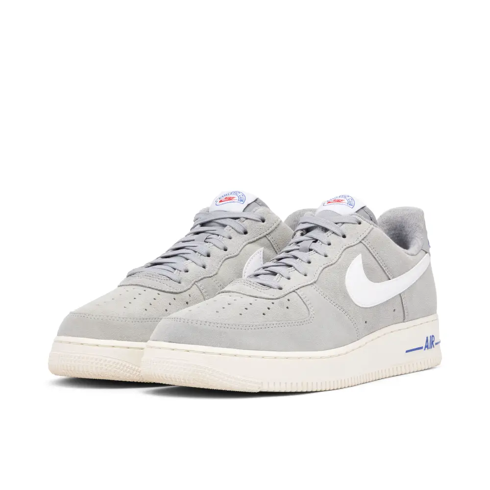 Nike Air Force 1 Low Light Smoke Grey White Sail Hyper Royal