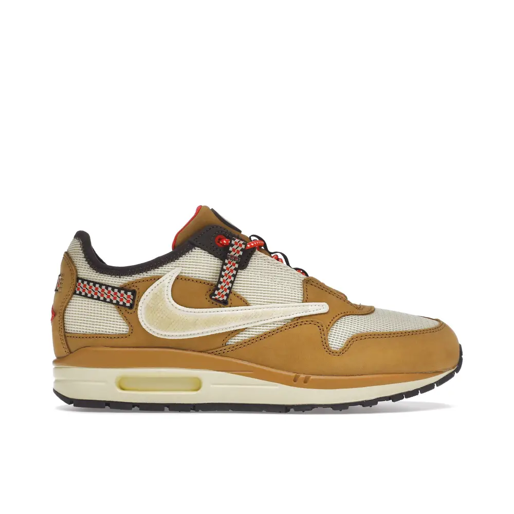 Nike Air Max 1 x Travis Scott Cactus Jack Wheat Lemon Drop F07E3833