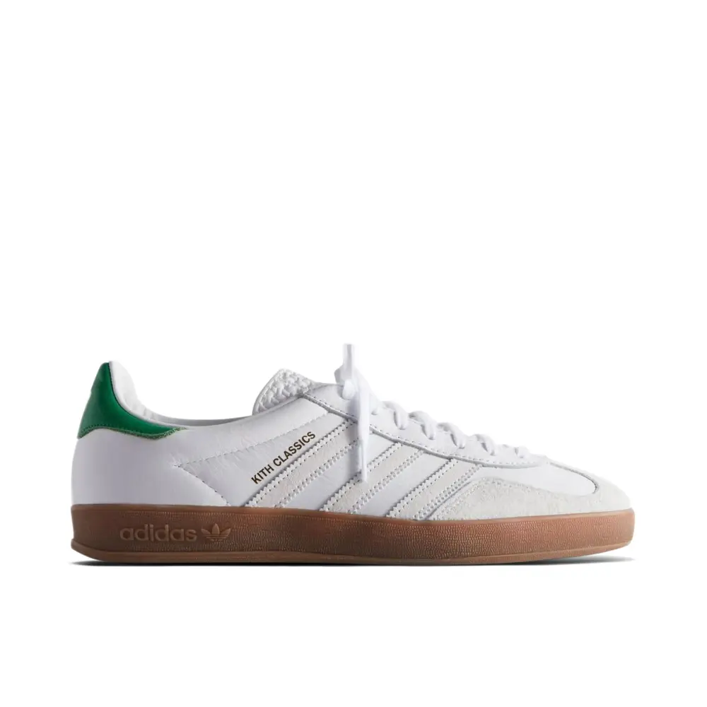 adidas Gazelle Indoor x KITH Classics White Green 