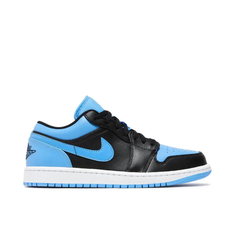 Air Jordan 1 Low Black University Blue 