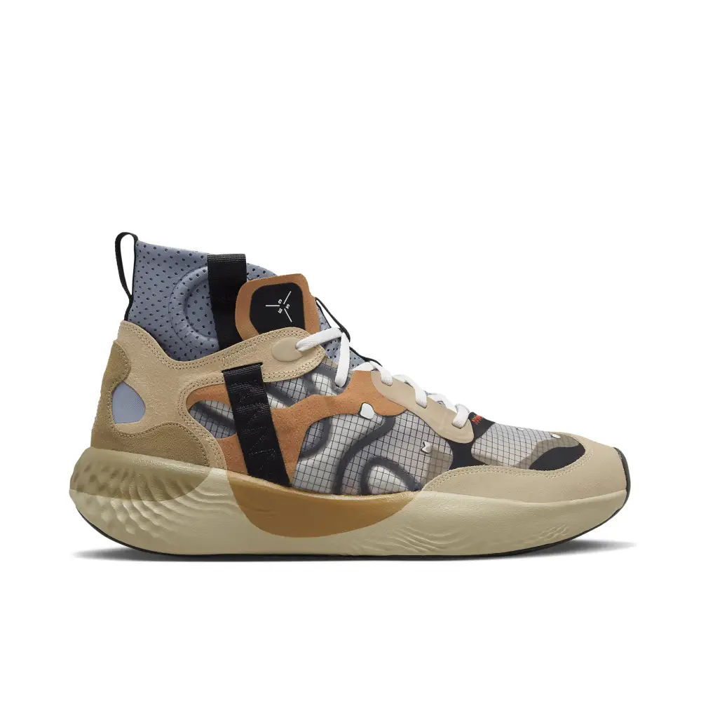Air Jordan Delta 3 Trainers Hemp Sail Dark Driftwood Rattan 