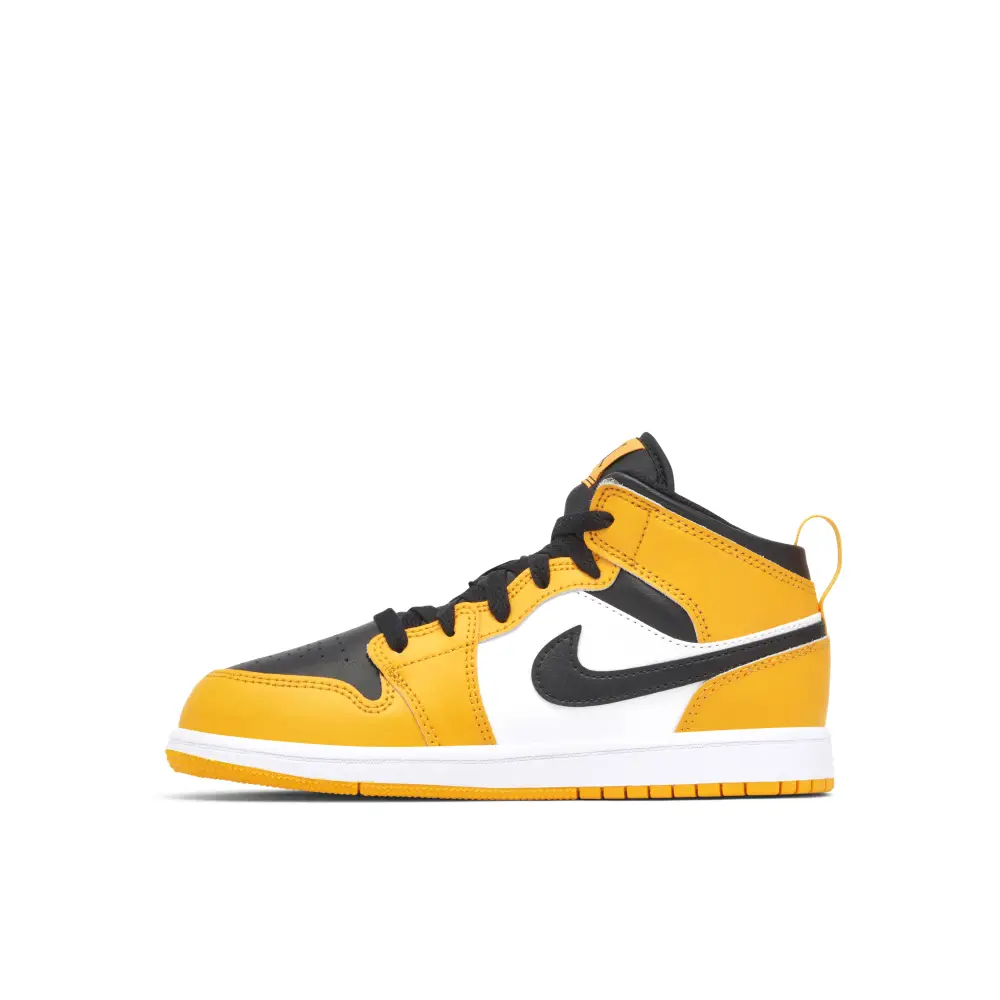 Air Jordan 1 Mid Reverse Yellow Toe PS 140E182
