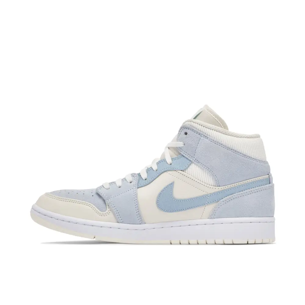 Air Jordan 1 Mid Mixed Textures Blue