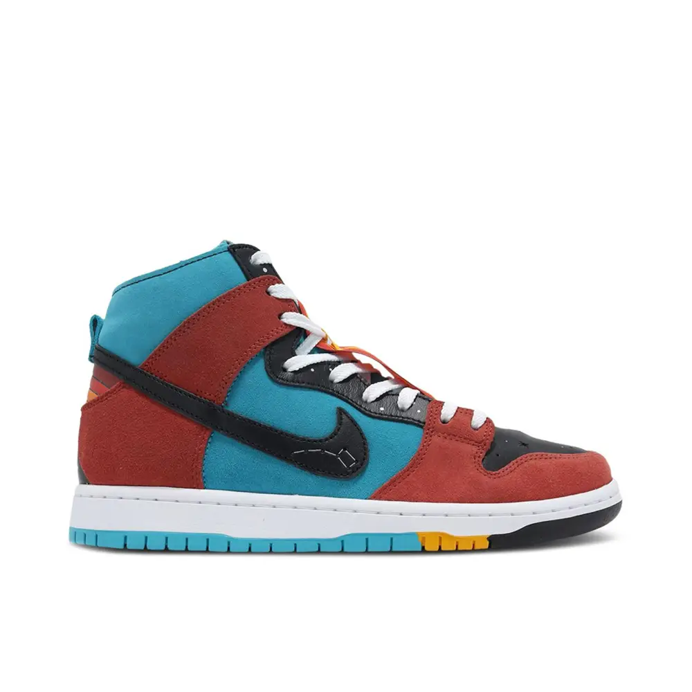 Nike SB Dunk High Di'orr Greenwood Navajo Arts E5E1176