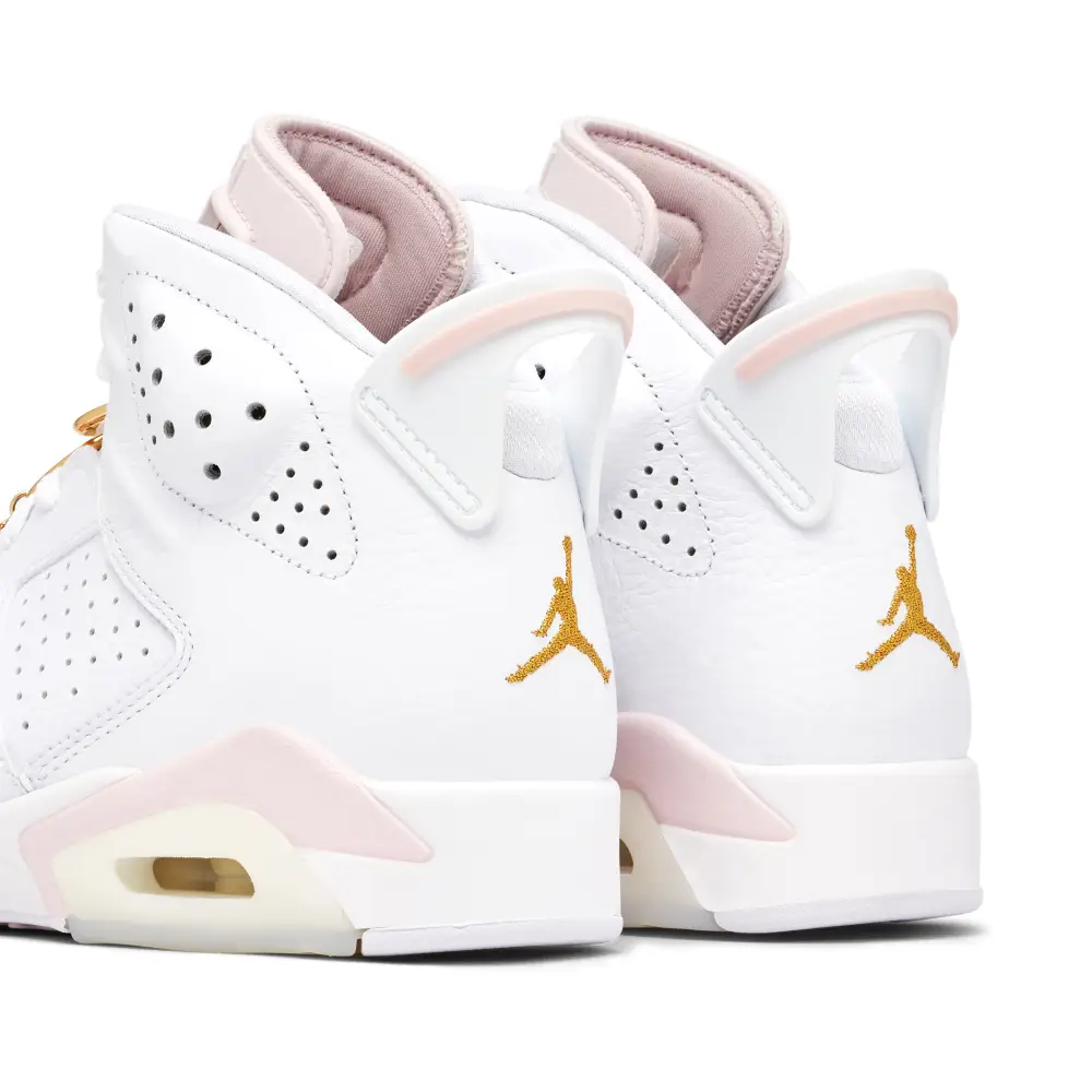 Air Jordan 6 Retro Gold Hoops Womens 