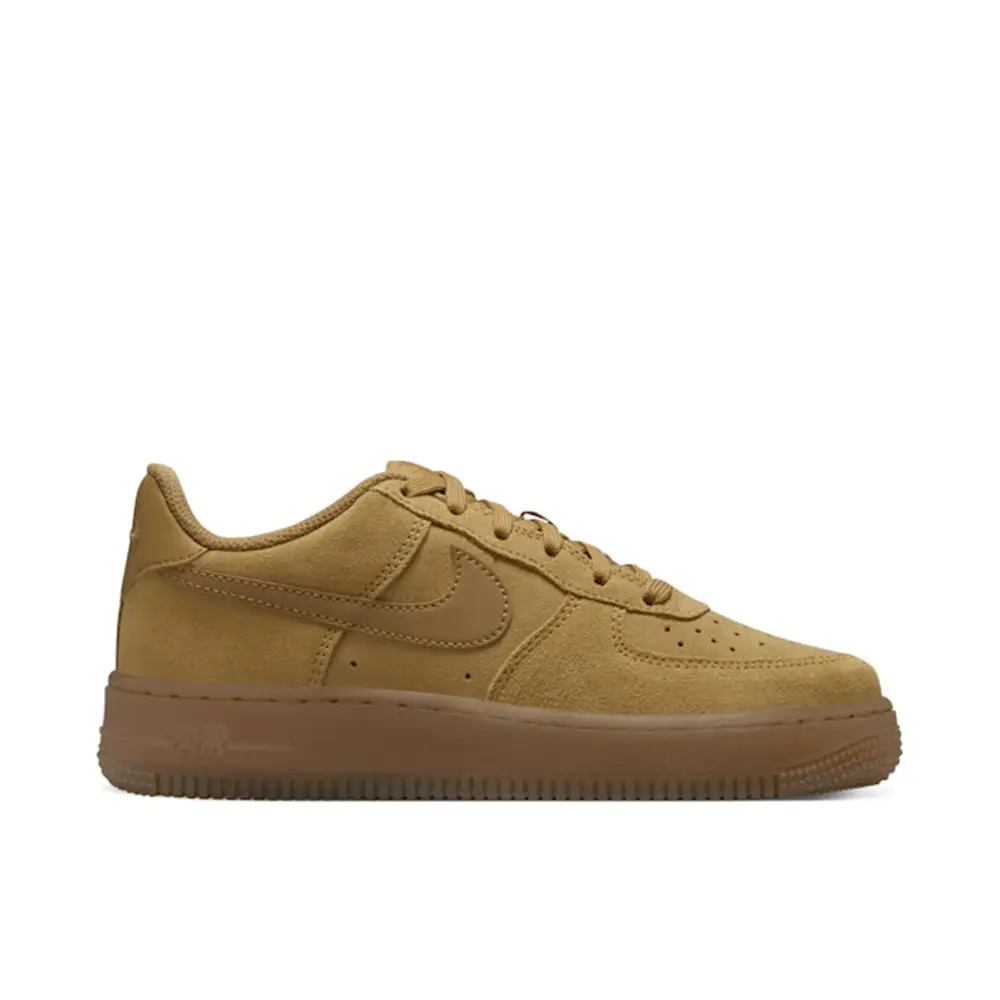 Nike Air Force 1 Low LV8 Wheat Gum Light Brown GS C6A3538