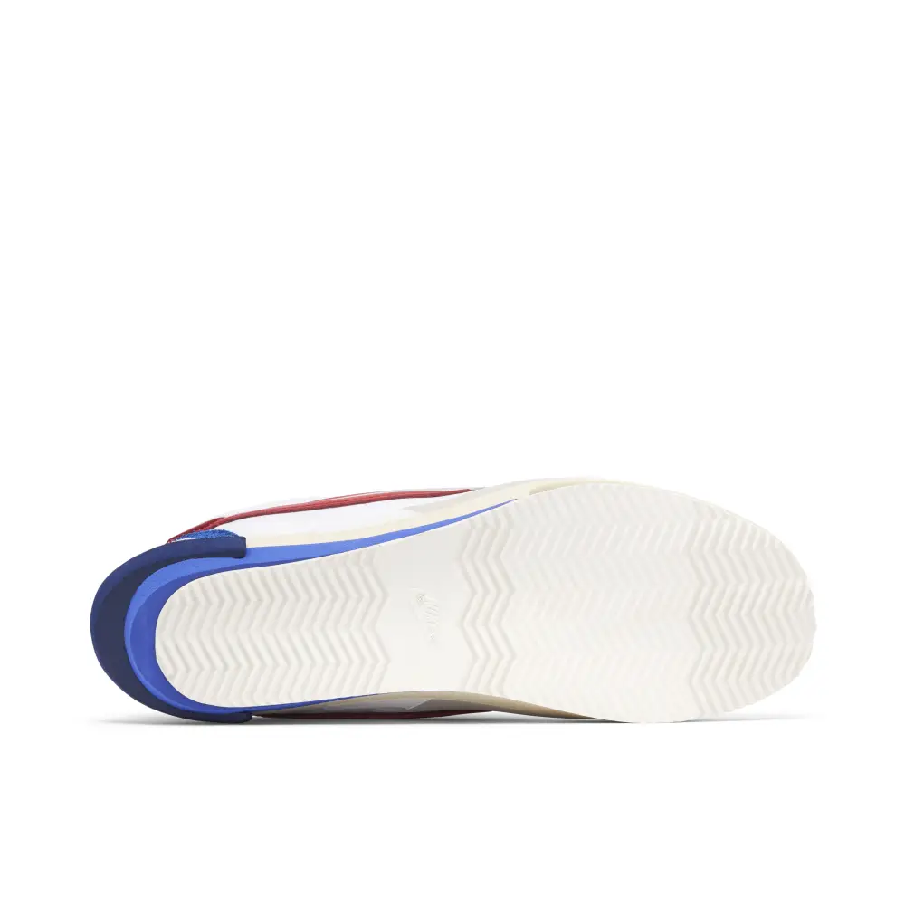 Nike Cortez 4.0 x sacai White University Red Blue 