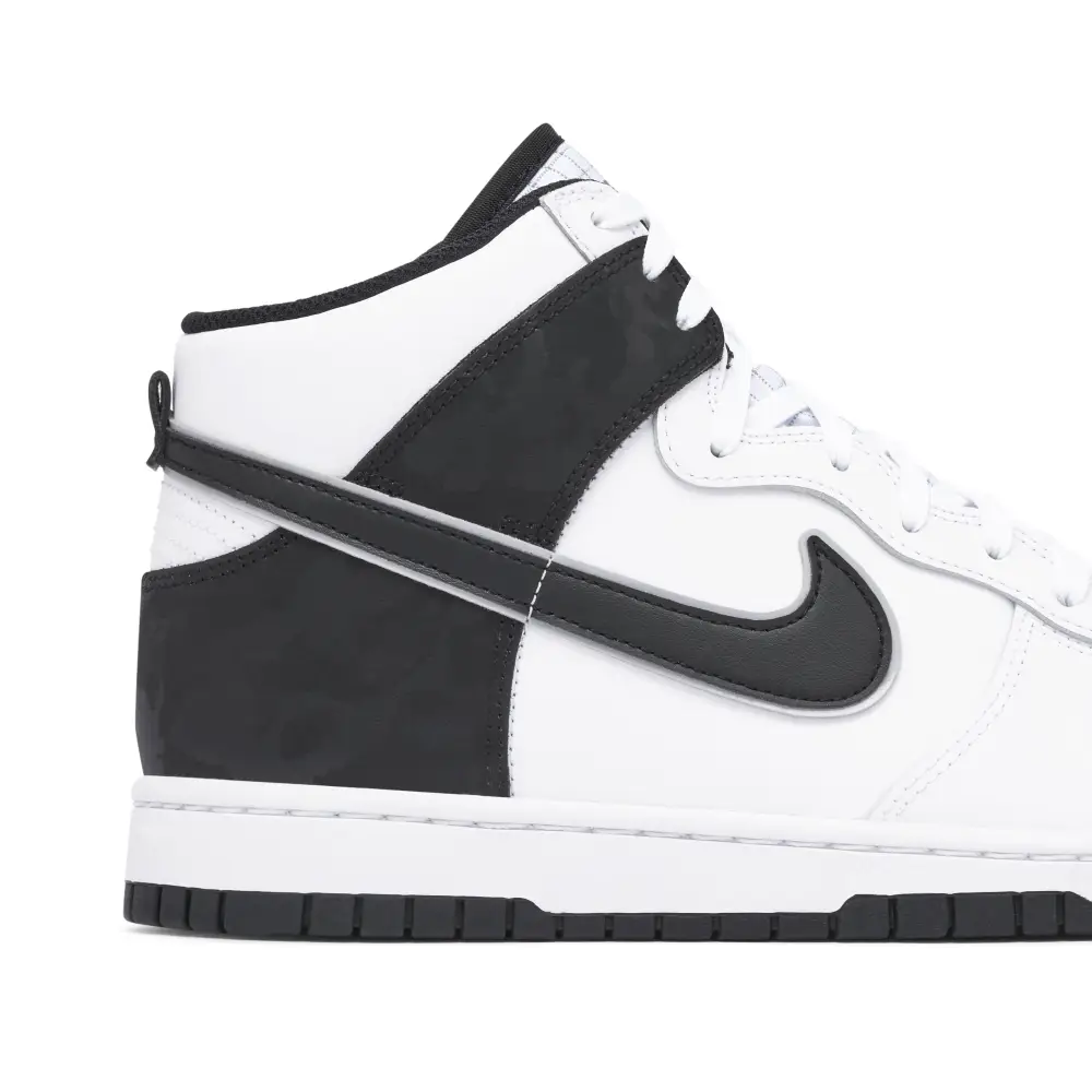 Nike Dunk High Grid White Black 