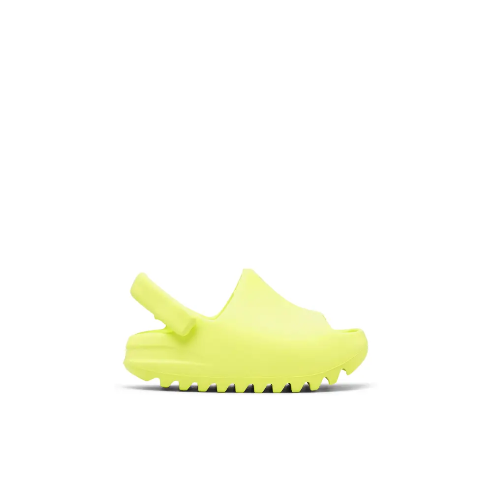 Yeezy Slide Glow Green Infants 2021 DC0B6059