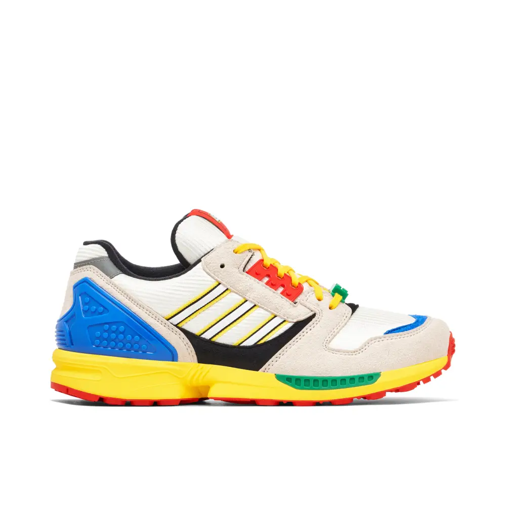 LEGO x adidas ZX 8000 Yellow Blue 