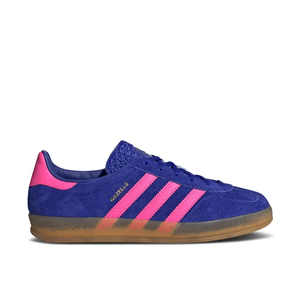 Adidas Gazelle Indoor Lucid Blue Pink Womens A56E1147