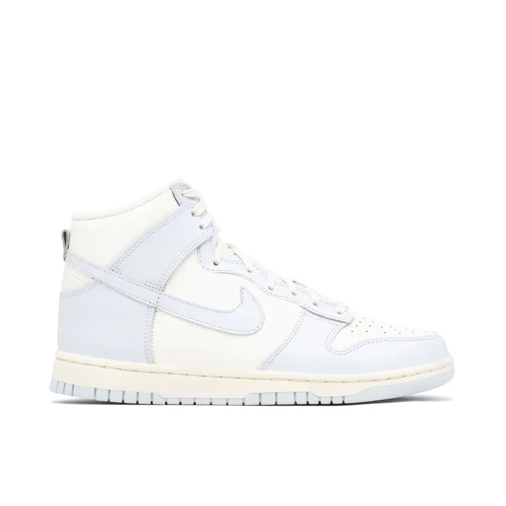 Nike Dunk High Sail Football Grey Womens 277C34539