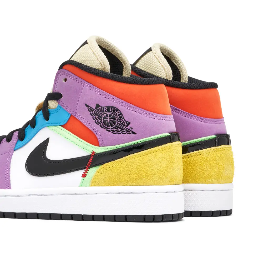 Air Jordan 1 Mid SE Multi-Color Womens