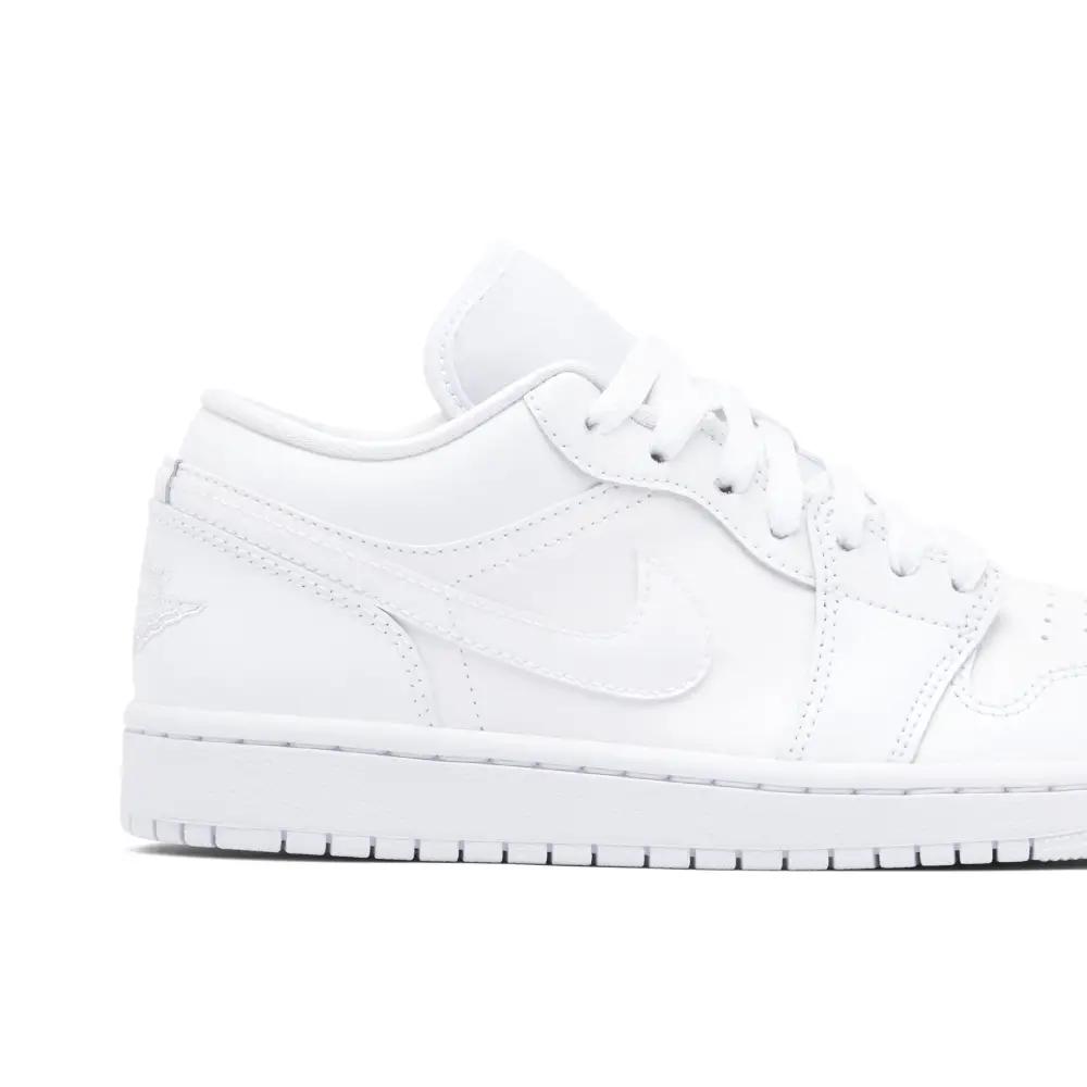 Air Jordan 1 Low Triple White Womens 