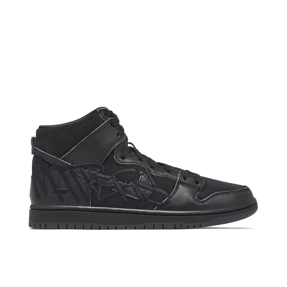 Nike SB Dunk High x FAUST Black Gold 
