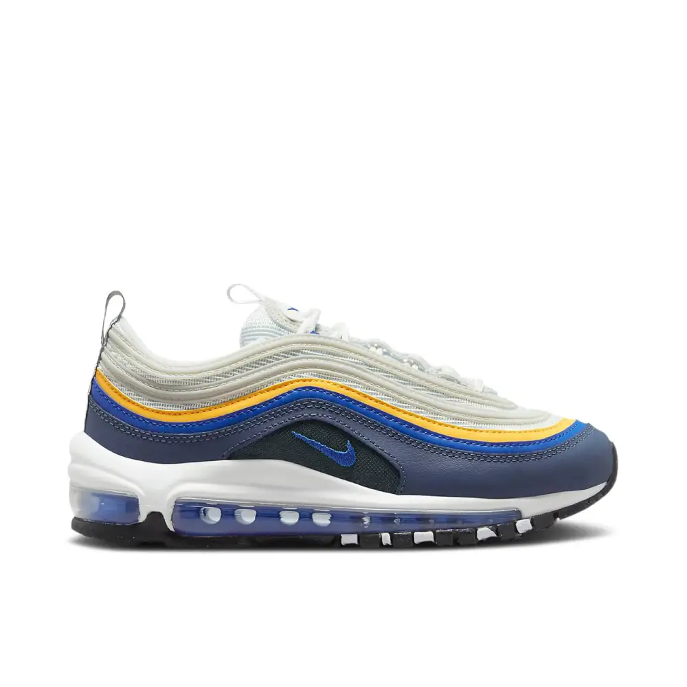 Nike Air Max 97 White Blue Laser Orange GS 6952170