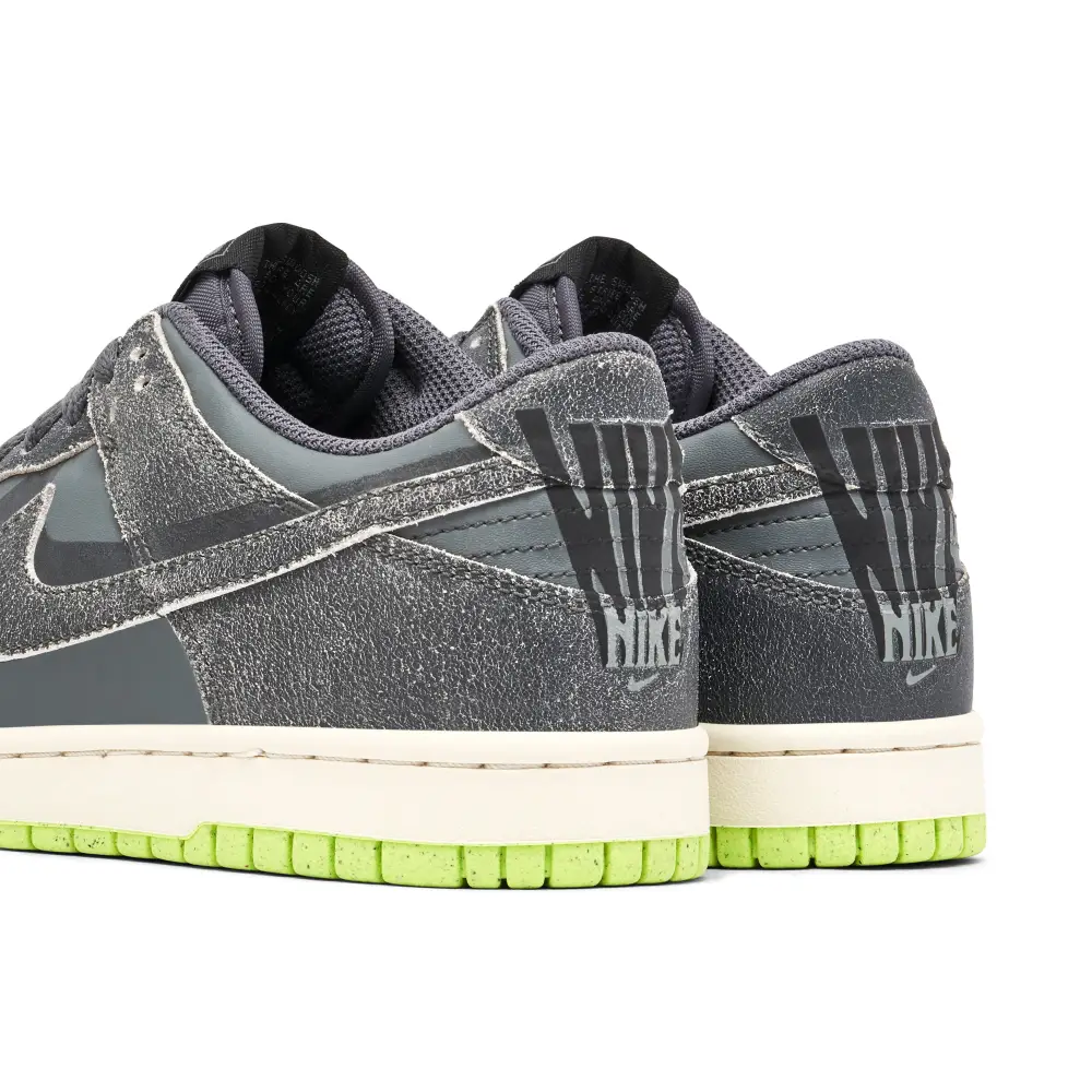 Nike Dunk Low SE Iron Grey Scream Green GS 