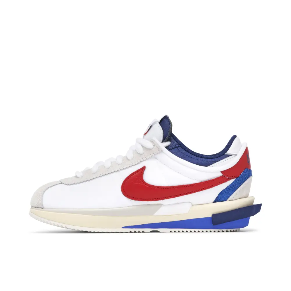 Nike Cortez 4.0 x sacai White University Red Blue 9851382
