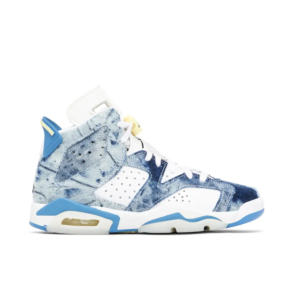Air Jordan 6 Wash Denim GS 