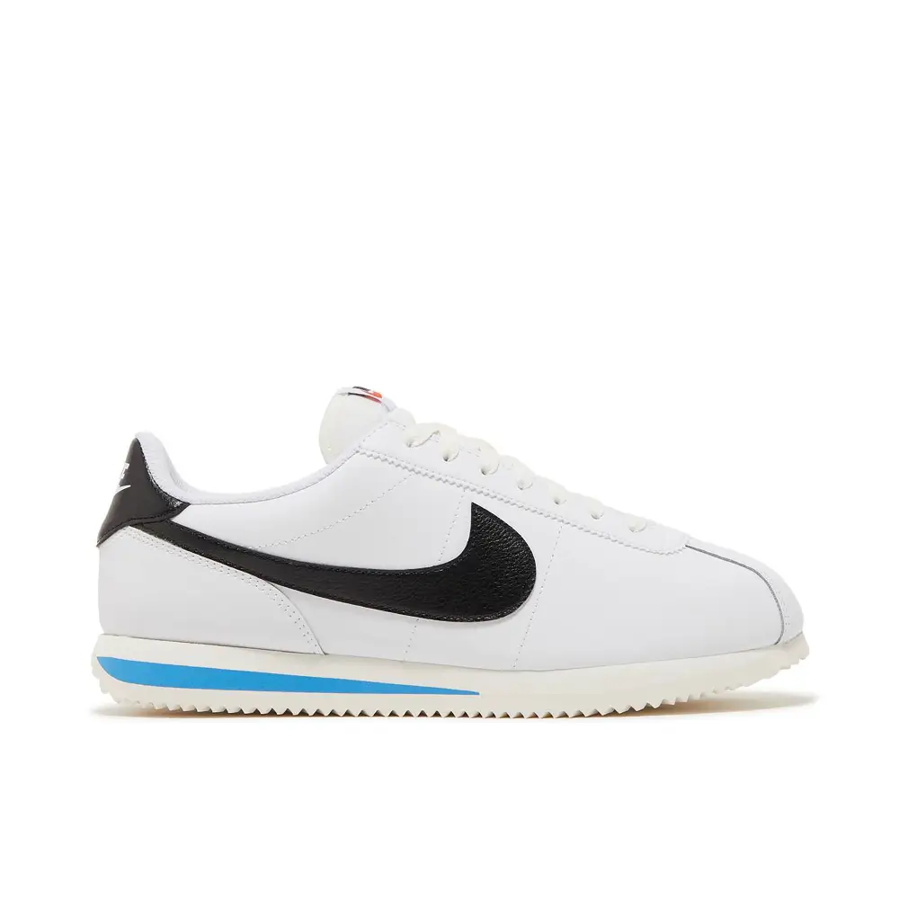 Nike Cortez White Black Blue 