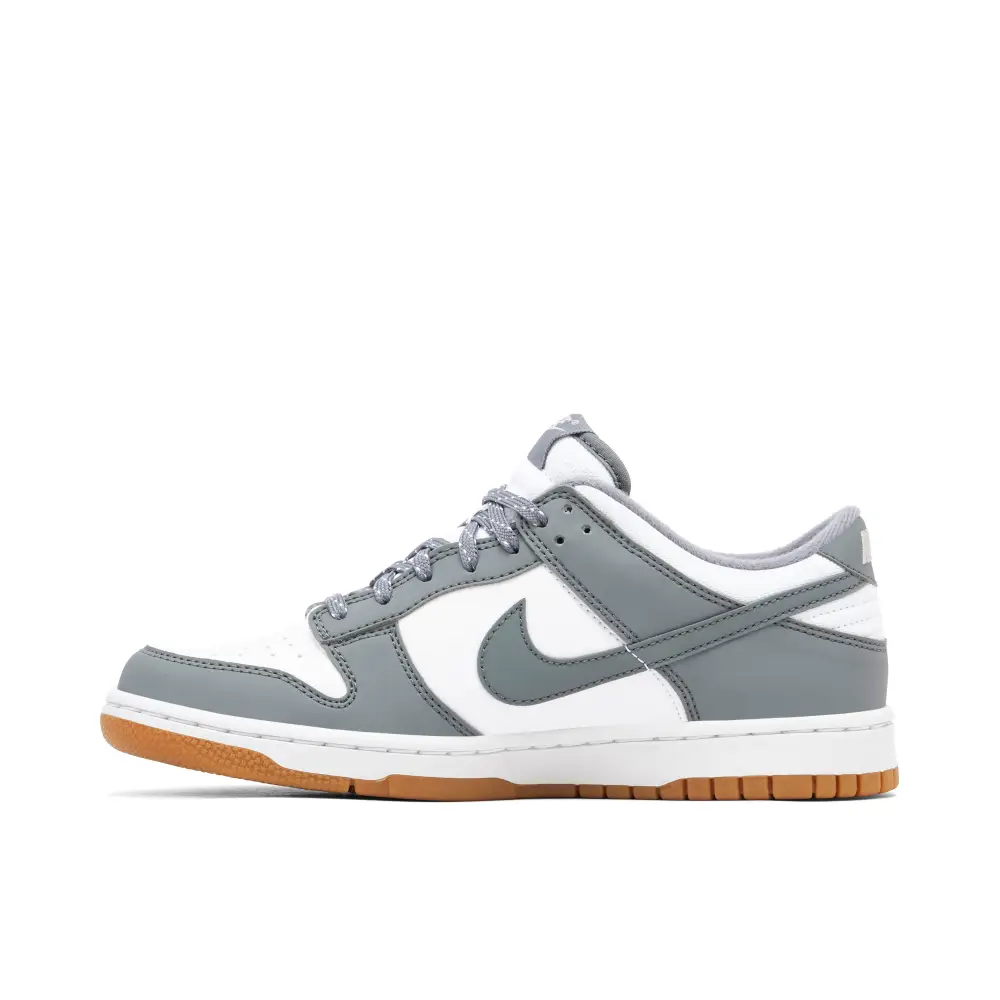 Nike Dunk Low White Grey Gum GS 