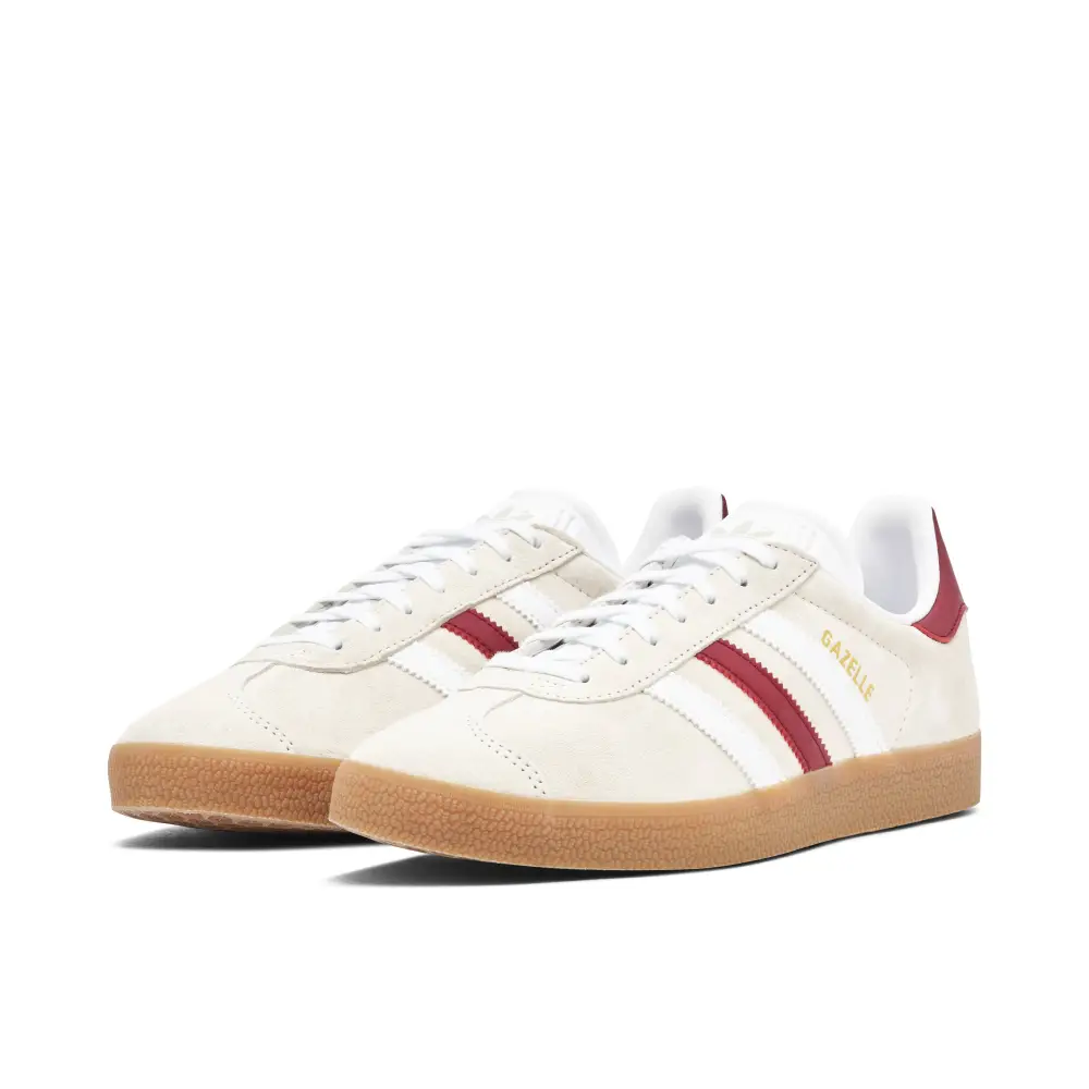 Adidas Gazelle Aluminium Burgundy 