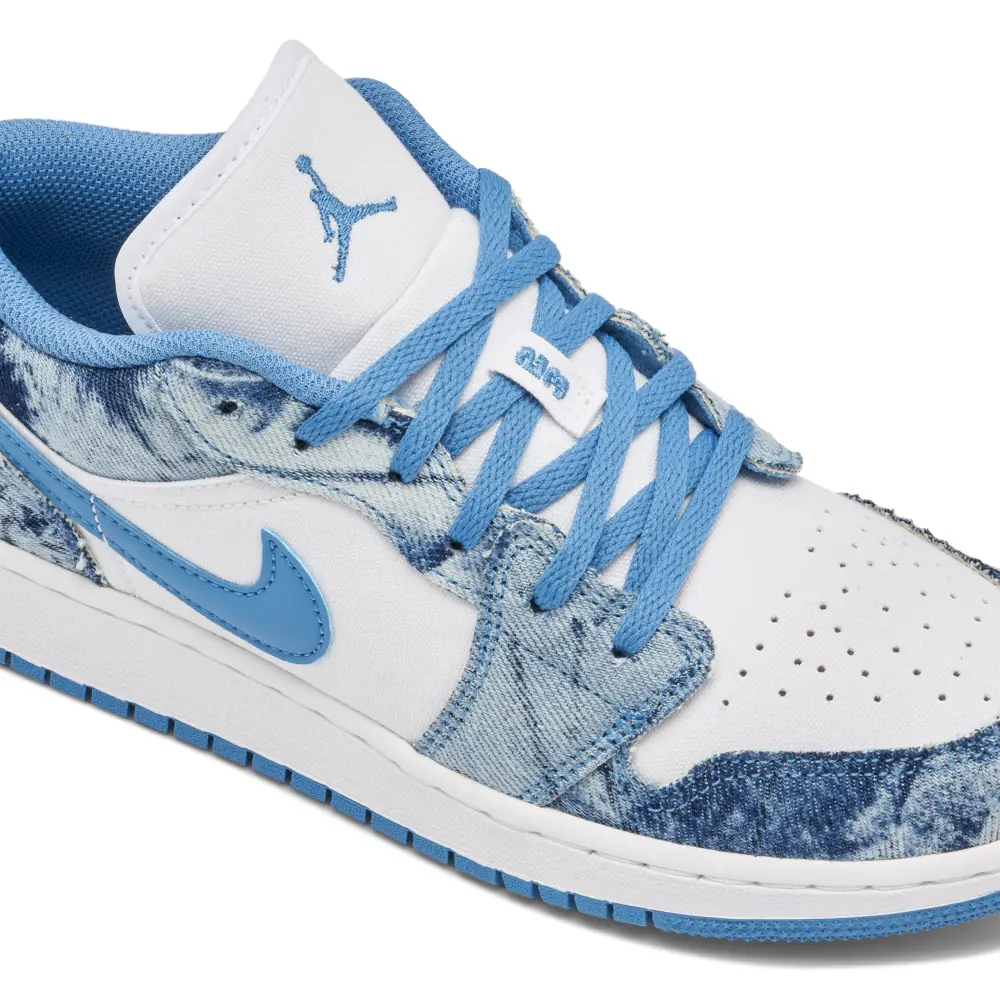Air Jordan 1 Low Washed Denim GS 