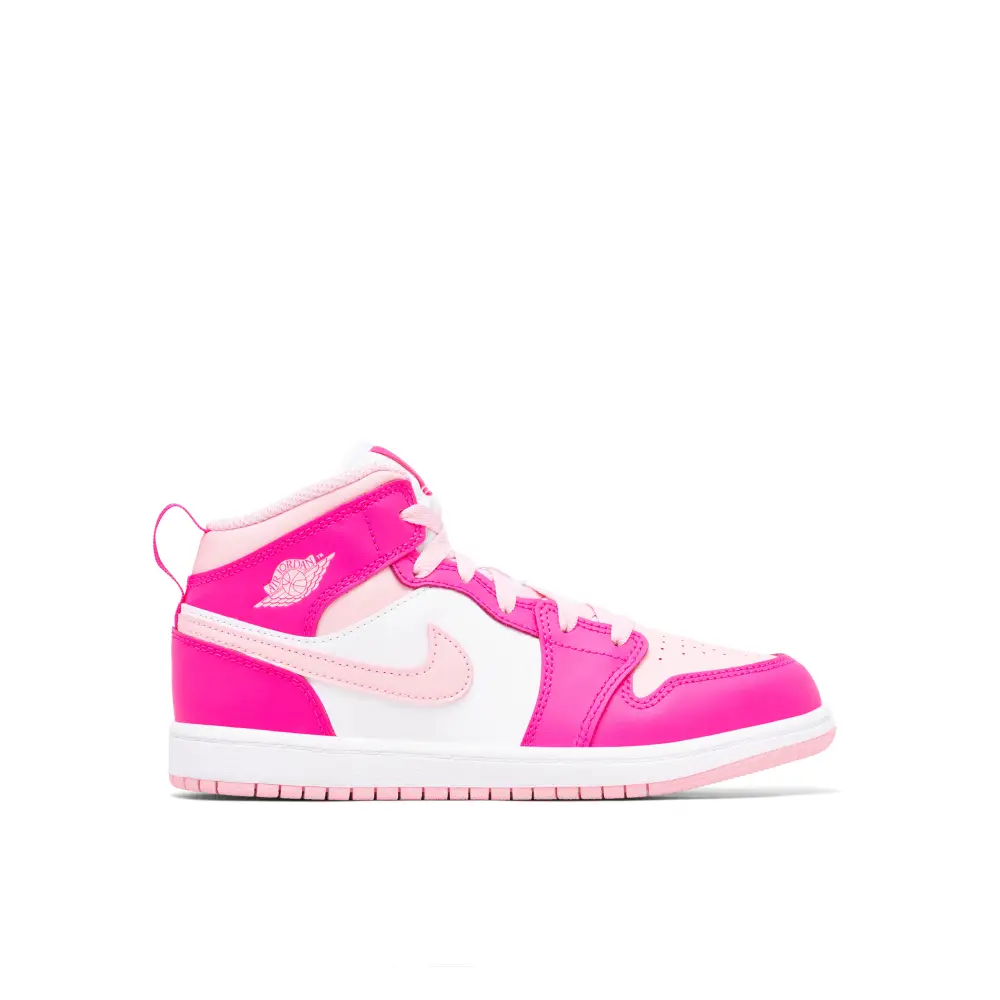 Air Jordan 1 Mid Fierce Pink PS 