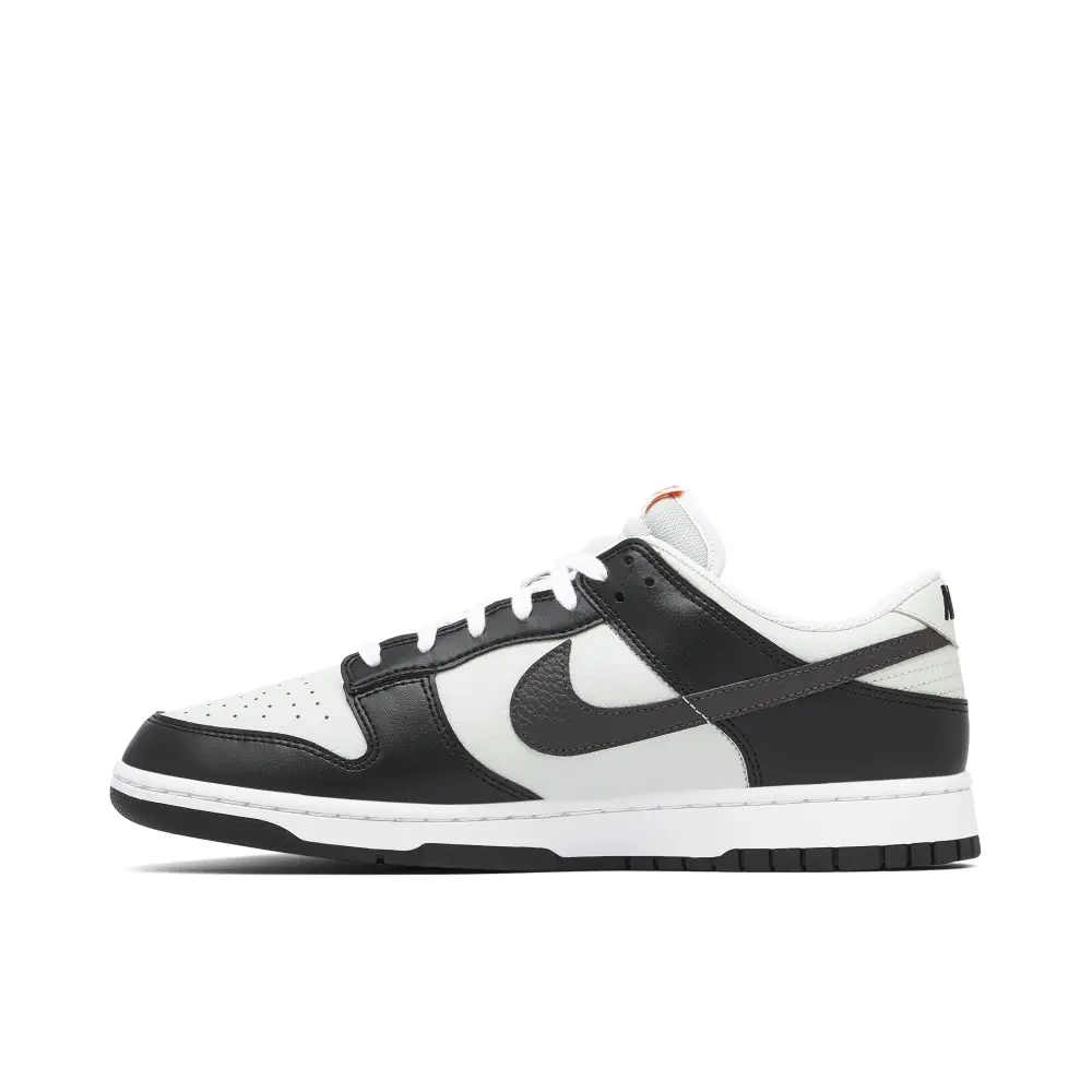 Nike Dunk Low Mini Swoosh Black Grey Orange EB64694