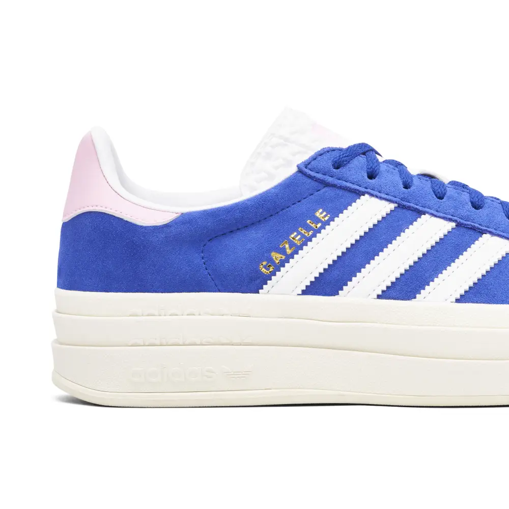 Adidas Gazelle Bold Lucid Blue Pink Womens 