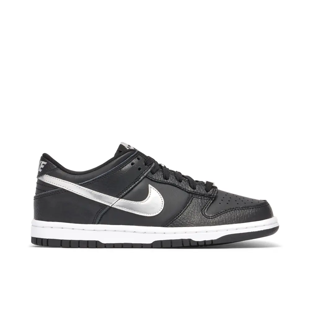 Nike Dunk Low x NBA GS Black Silver 