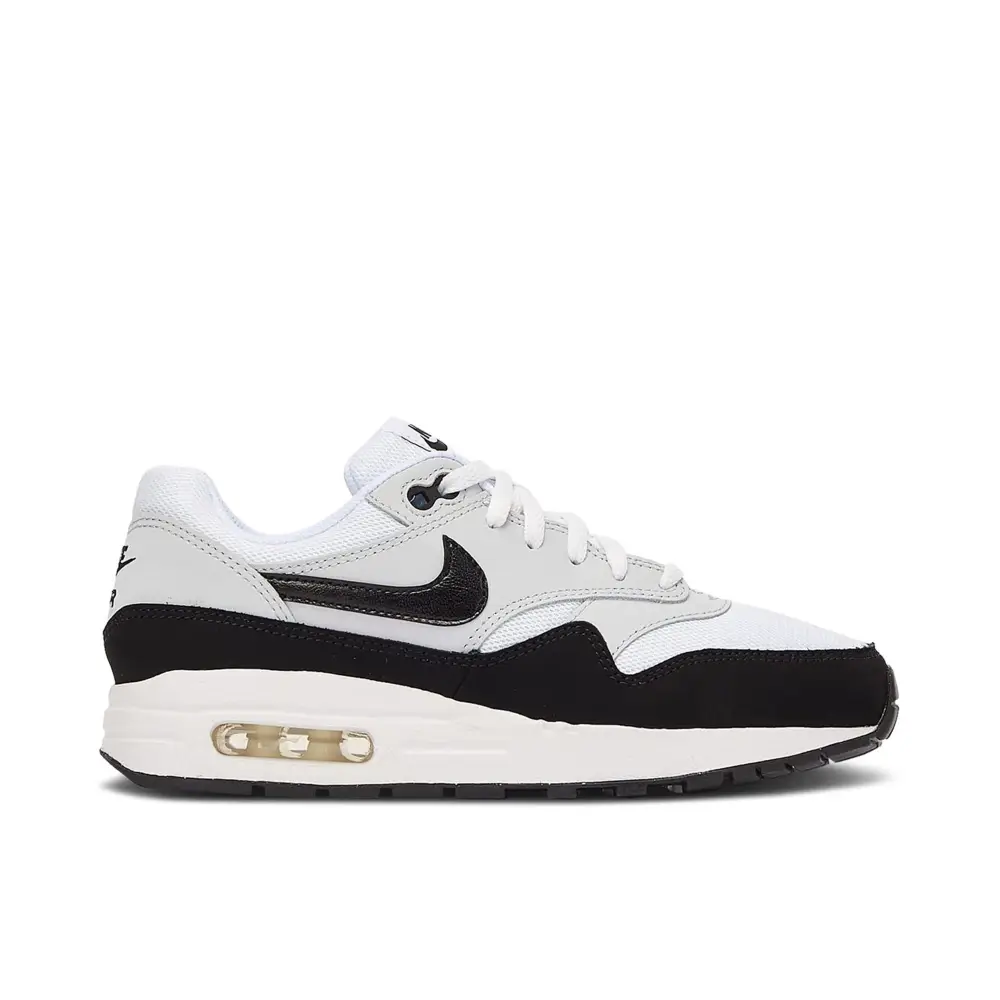 Nike Air Max 1 White Black GS E3343115