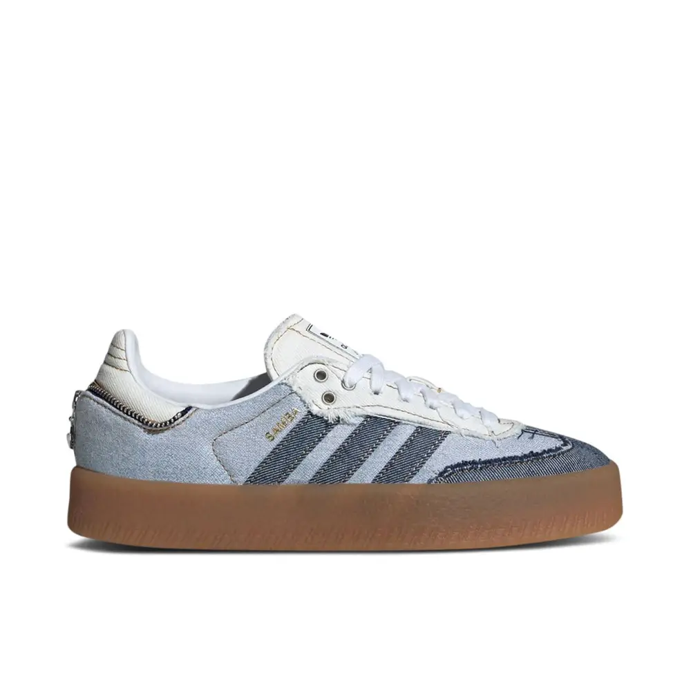 Adidas Sambae Atmos Pink Denim Womens CC3EE4796