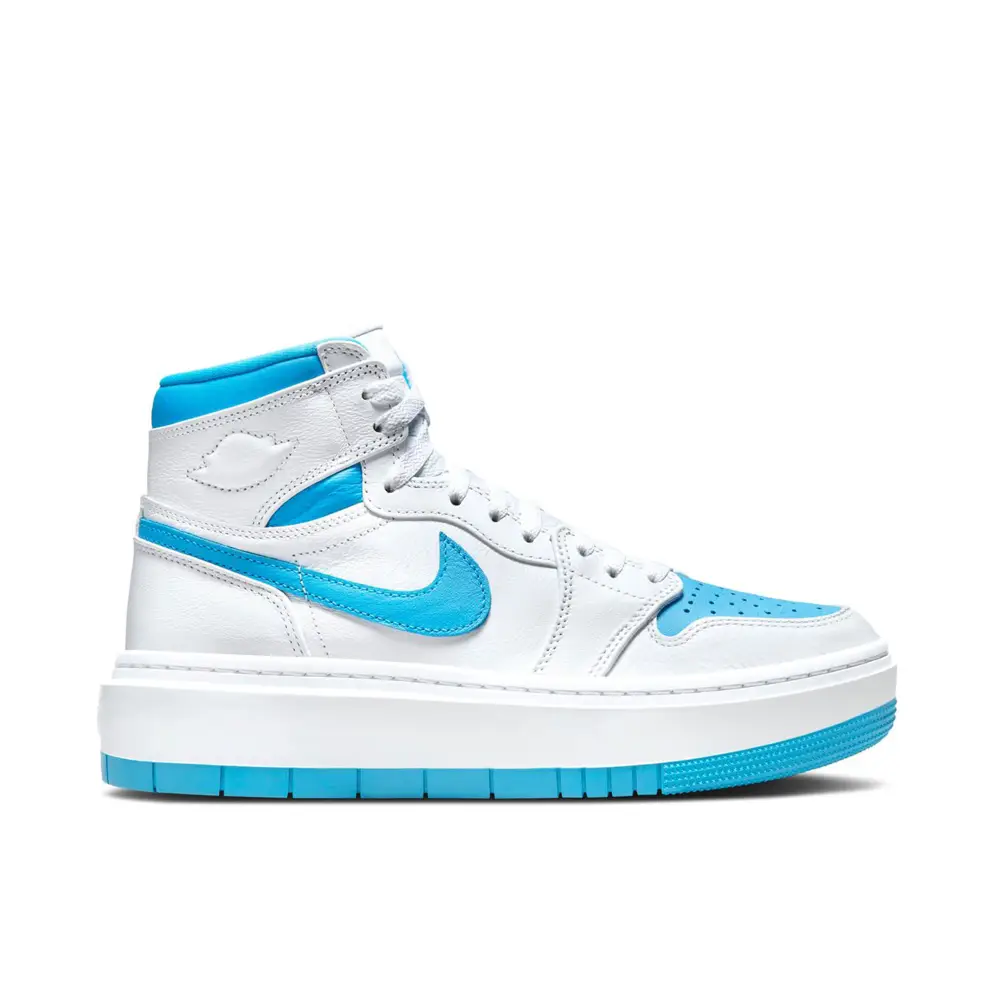 Air Jordan 1 Elevate High White Dark Powder Blue Womens 