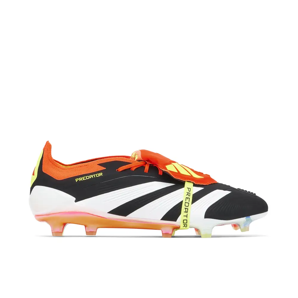 adidas Predator Elite FT Firm Ground Boots Black Red 