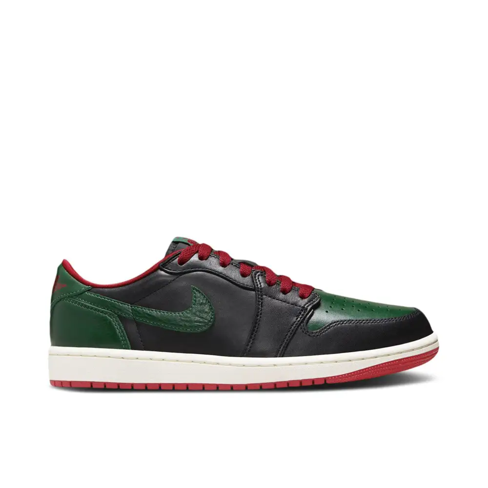Air Jordan 1 Retro Low OG Gorge Green Varsity Red Womens 