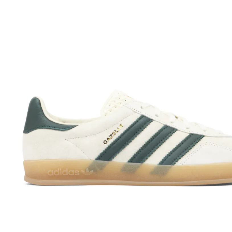 Adidas Gazelle Indoor White Green Gum 
