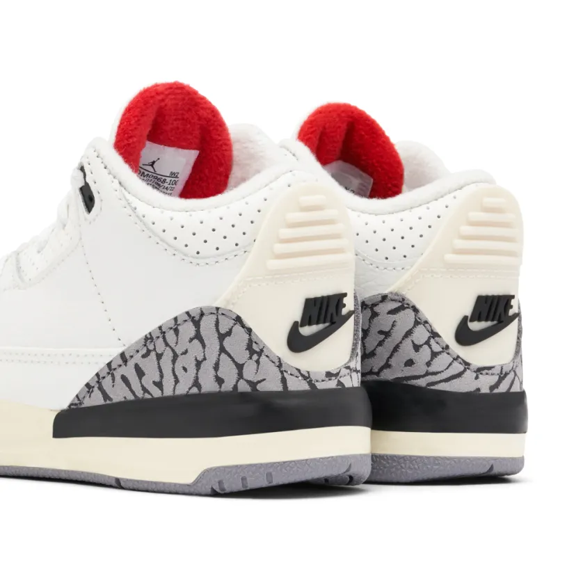 Air Jordan 3 White Cement Reimagined TD 
