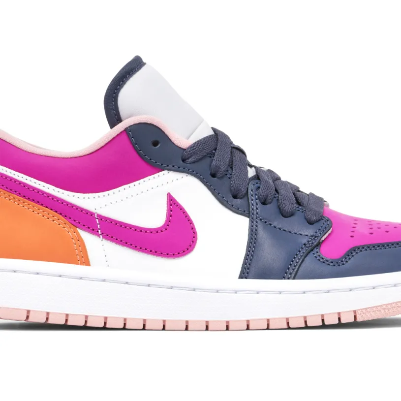 Air Jordan 1 Low Purple Magenta 