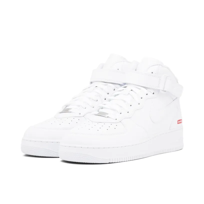 Nike Air Force 1 Mid Supreme White 