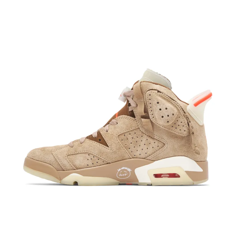 Air Jordan 6 Retro x Travis Scott British Khaki
