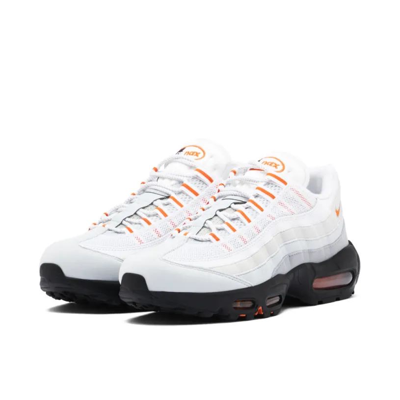 Nike Air Max 95 Wolf Grey Safety Orange Pure Platinum 
