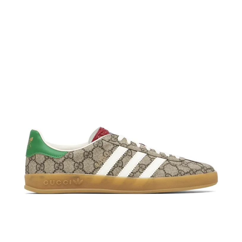 Adidas Gazelle x Gucci GG Monogram Beige