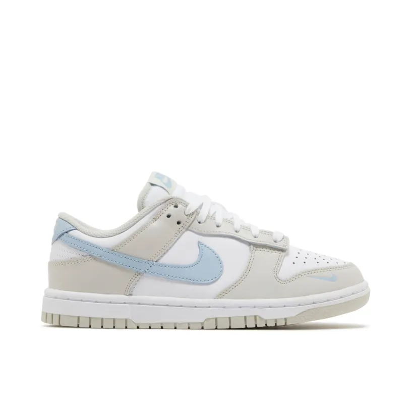 Nike Dunk Low Light Bone Armory Blue Womens
