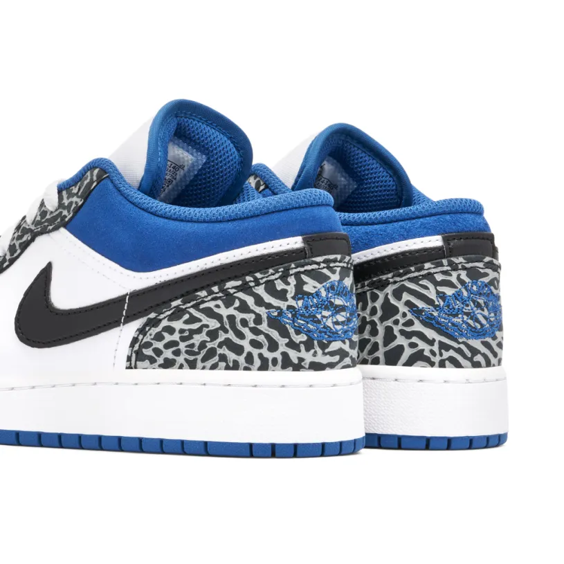 Air Jordan 1 Low SE True Blue GS 