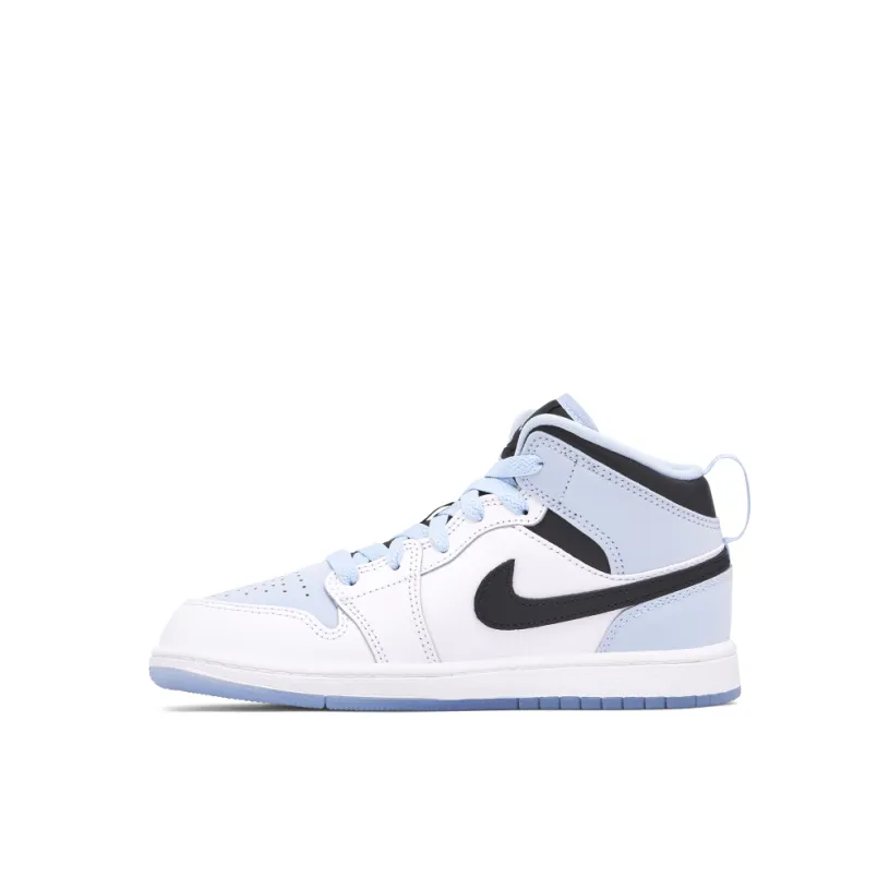 Air Jordan 1 Mid SE White Ice Blue PS