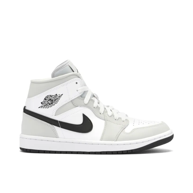 Air Jordan 1 Mid Light Smoke Grey Womens