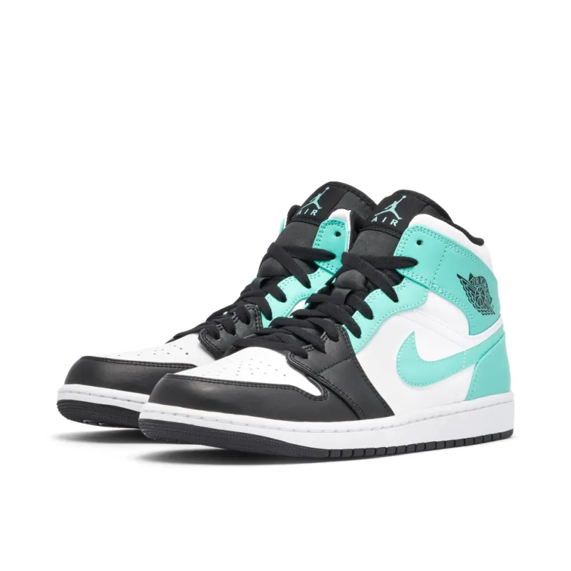 Air Jordan 1 Mid Island Green 