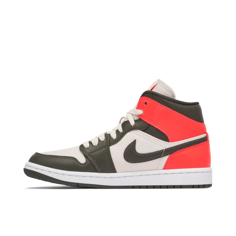 Air Jordan 1 Mid Light Orewood Brown Womens